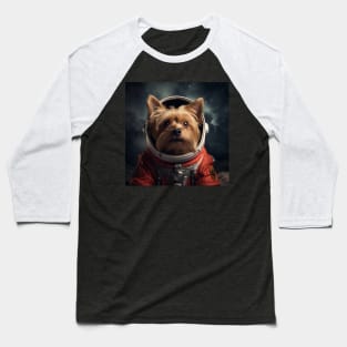 Astro Dog - Australian Terrier Baseball T-Shirt